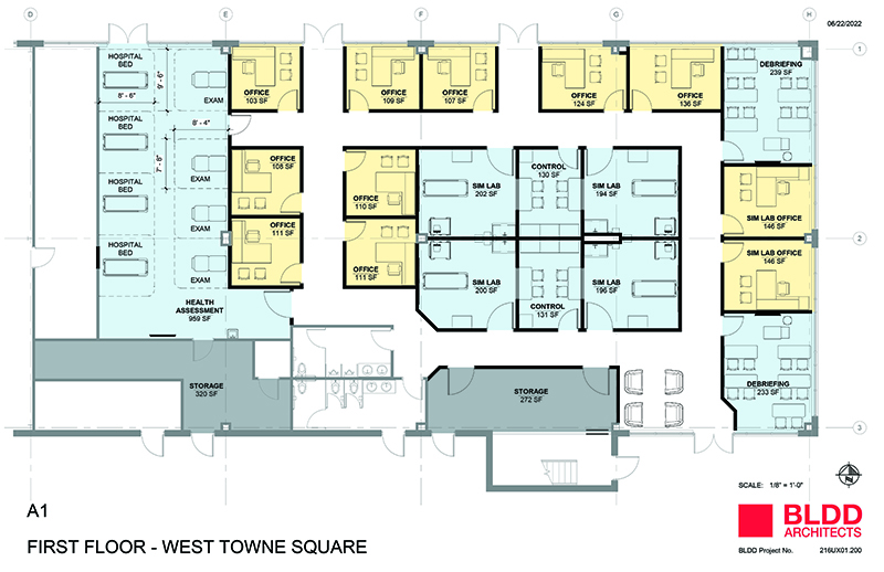 Nursing lab blueprints