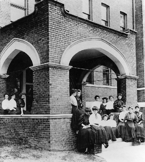 South porch of Aston Hall in 1910s