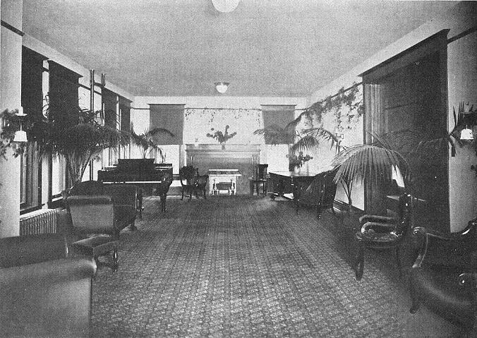 Aston Hall parlor, 1909