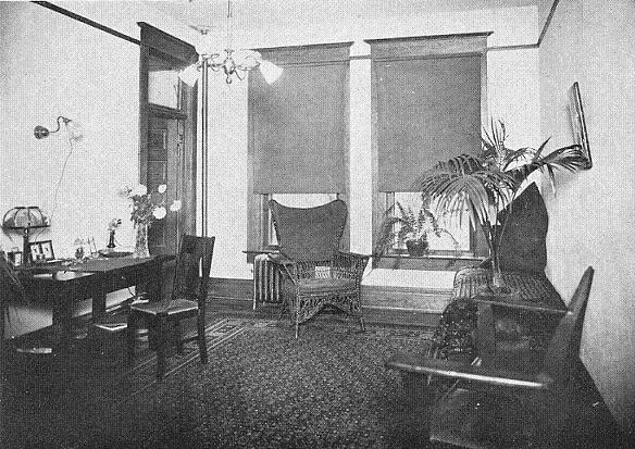 Dean Valentine's office inside the Woman's Hall