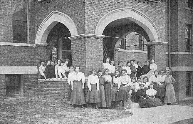 South porch of Aston Hall in 1909