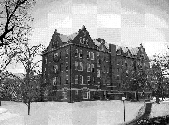 Aston Hall in winter