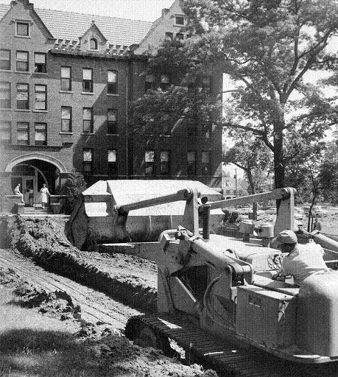 1961 construction of new dormitory
