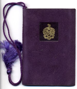 1927 Sigma Alpha Epsilon dance card