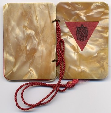 Tau Kappa Epsilon dance card
