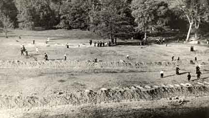 Campus trenches