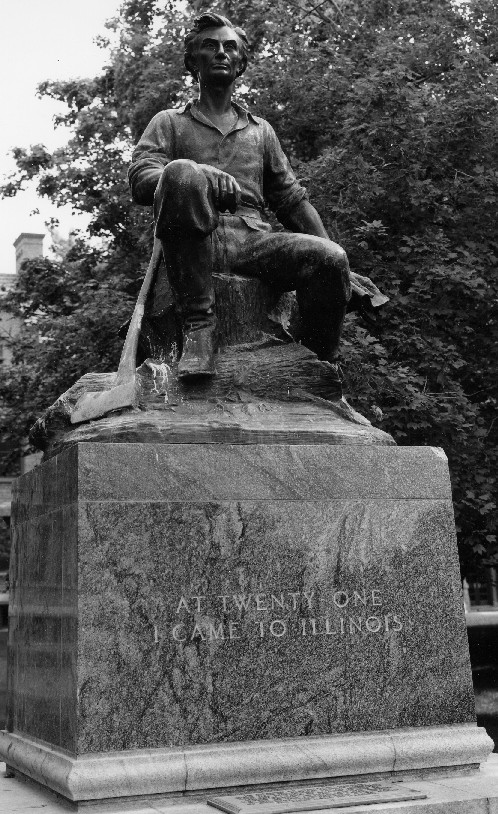 Font of the Lincoln Statue