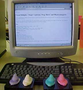 photo of Peeps using the internet