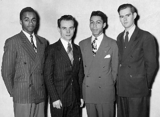 Bruce Hayden, Rollin Smith, Leonard Hawkins, Hugh Mullins