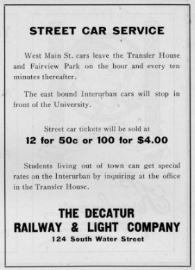Advertisement from November 1904 Decaturian (p23)