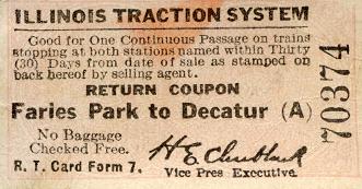 ITS ticket stub from scrapbook