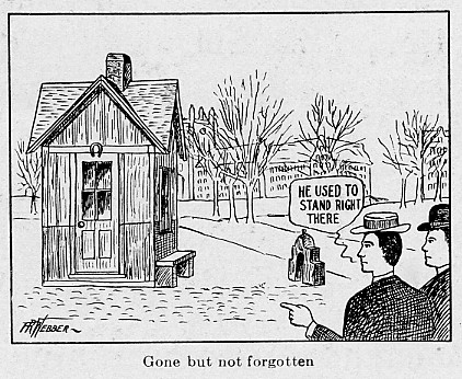 Cartoon from 1910 Millidek