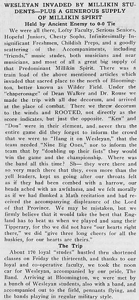 Article from December 1915 Decaturian 