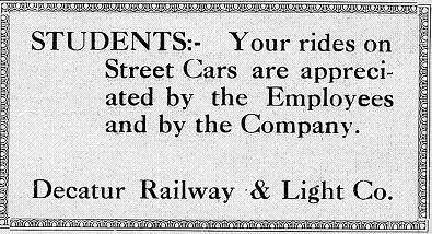 AD from Decaturian 29 September 1921 page 3