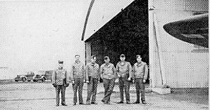 Decatur airport during WW2