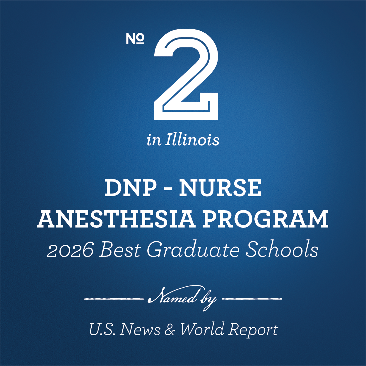number 2 in illinois dnp nurse anesthesia program