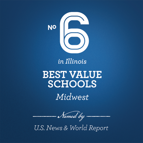 No. 6 in Illinois Best Value Schools Midwest