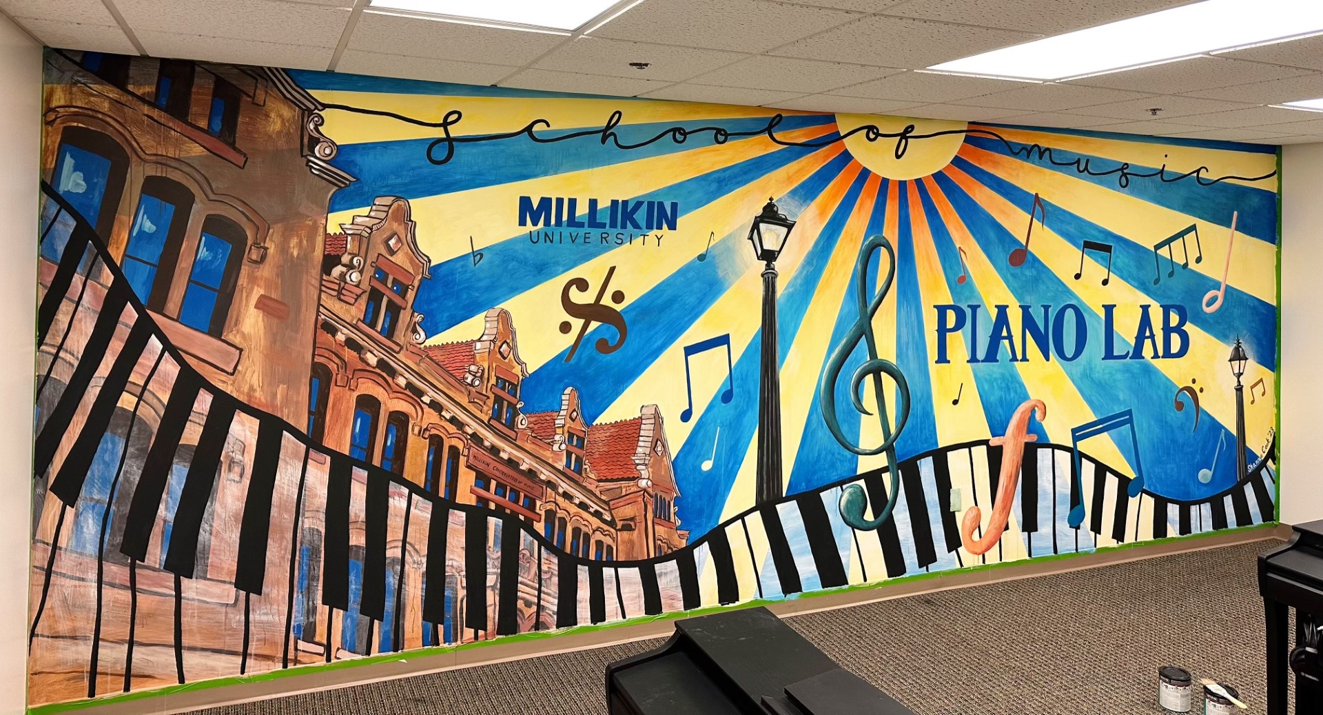 Piano Lab Mural