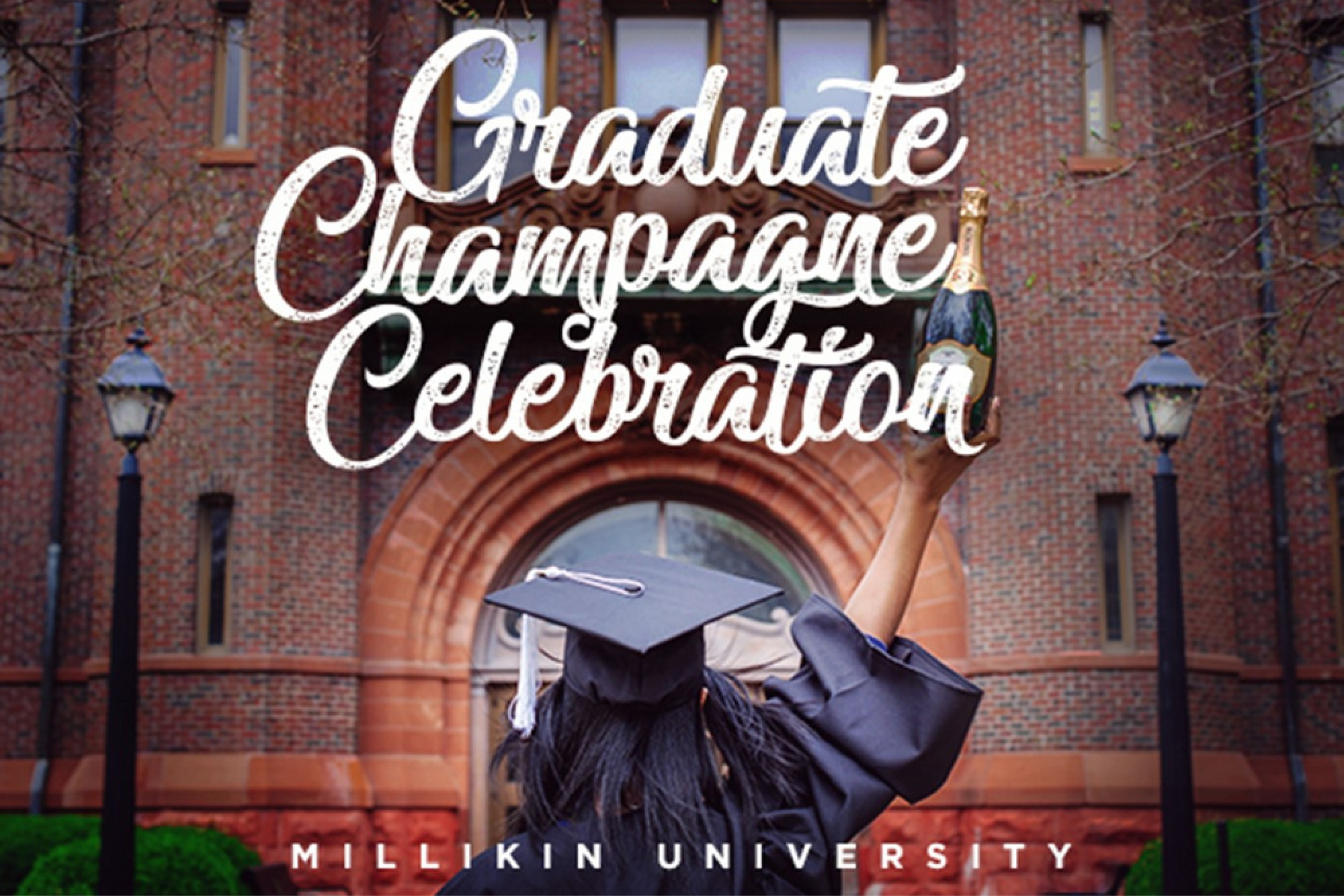 graduate champagne celebration