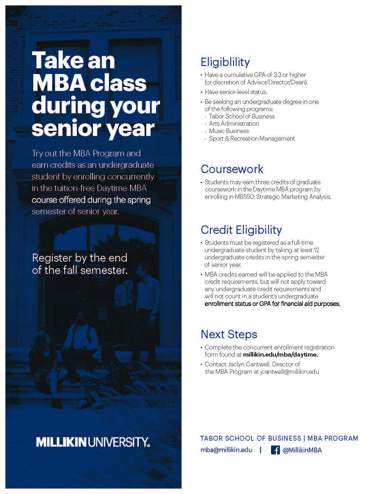 MBA Flyer