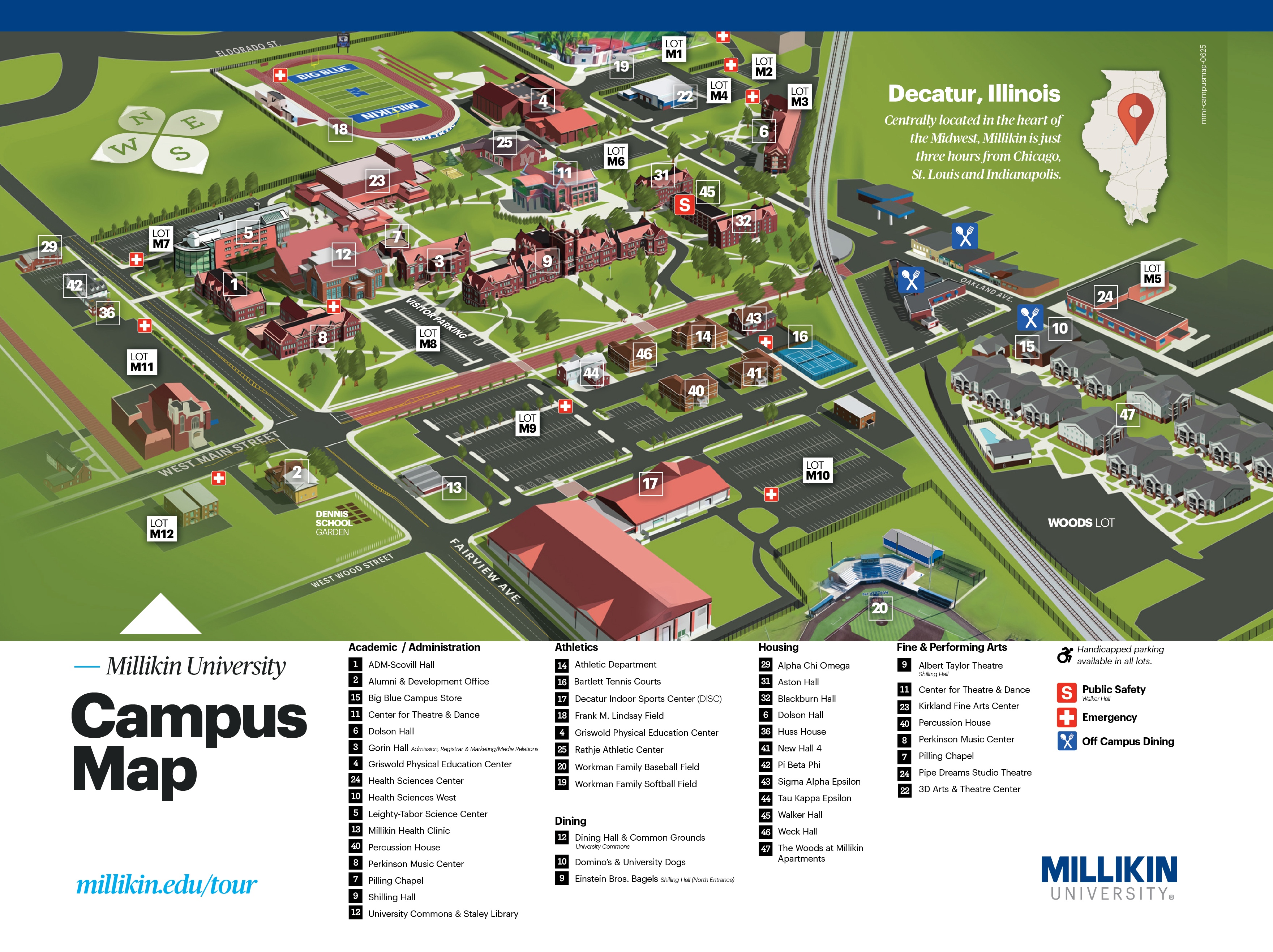 campus map