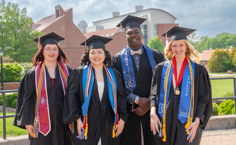 Four Millikin graduate students