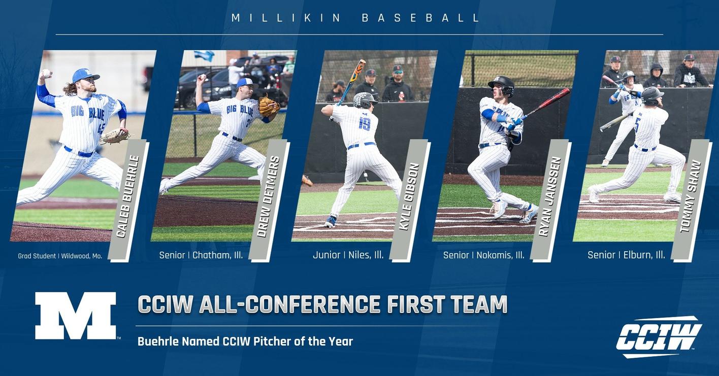 Millikin Baseball first team