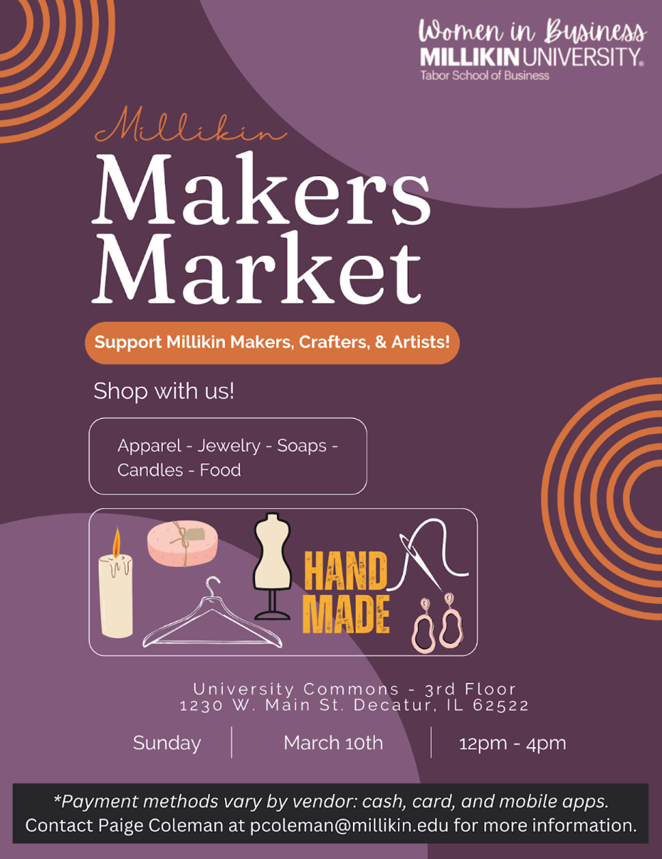 Millikin Makers Market