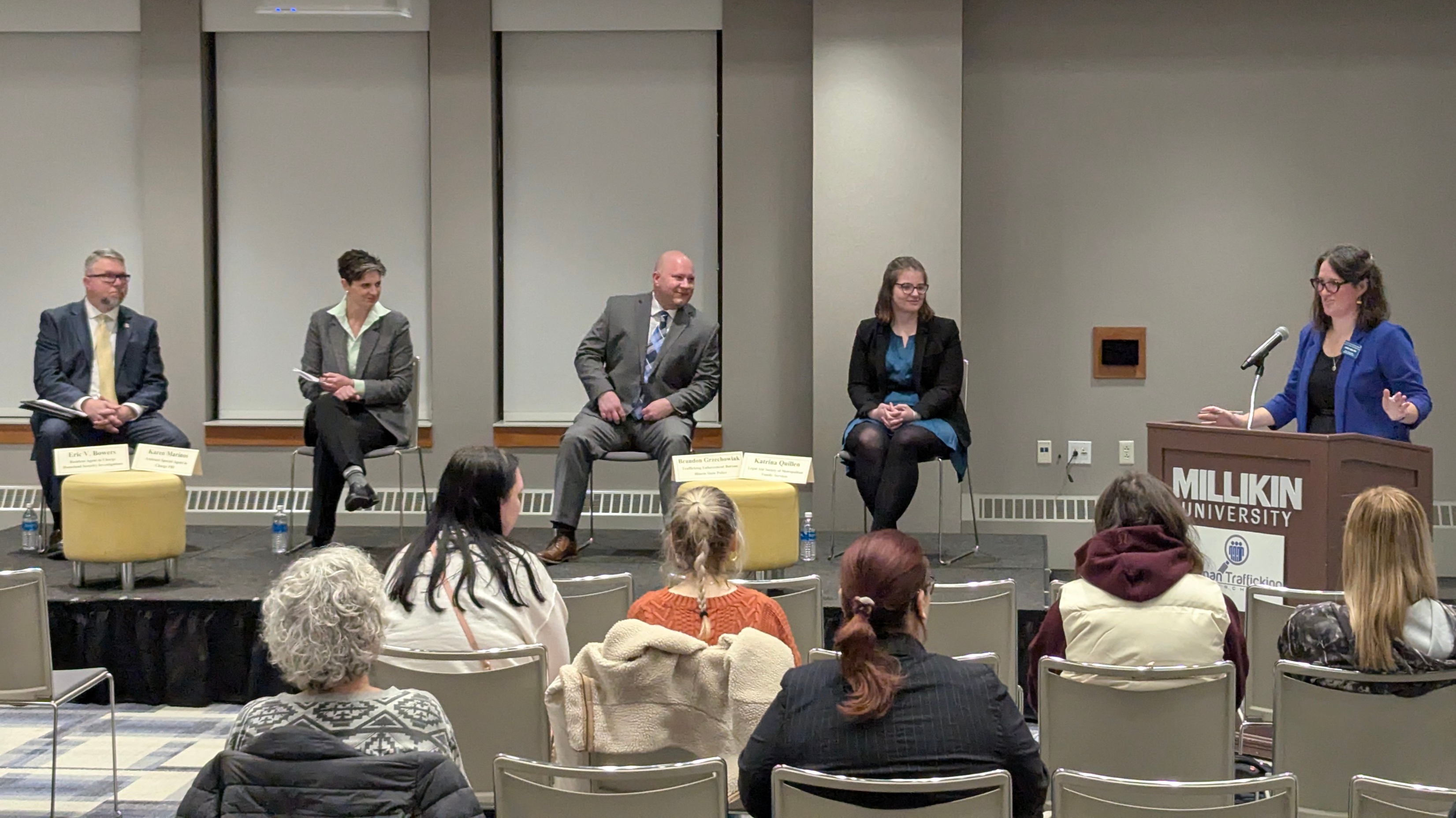 Human Trafficking panel