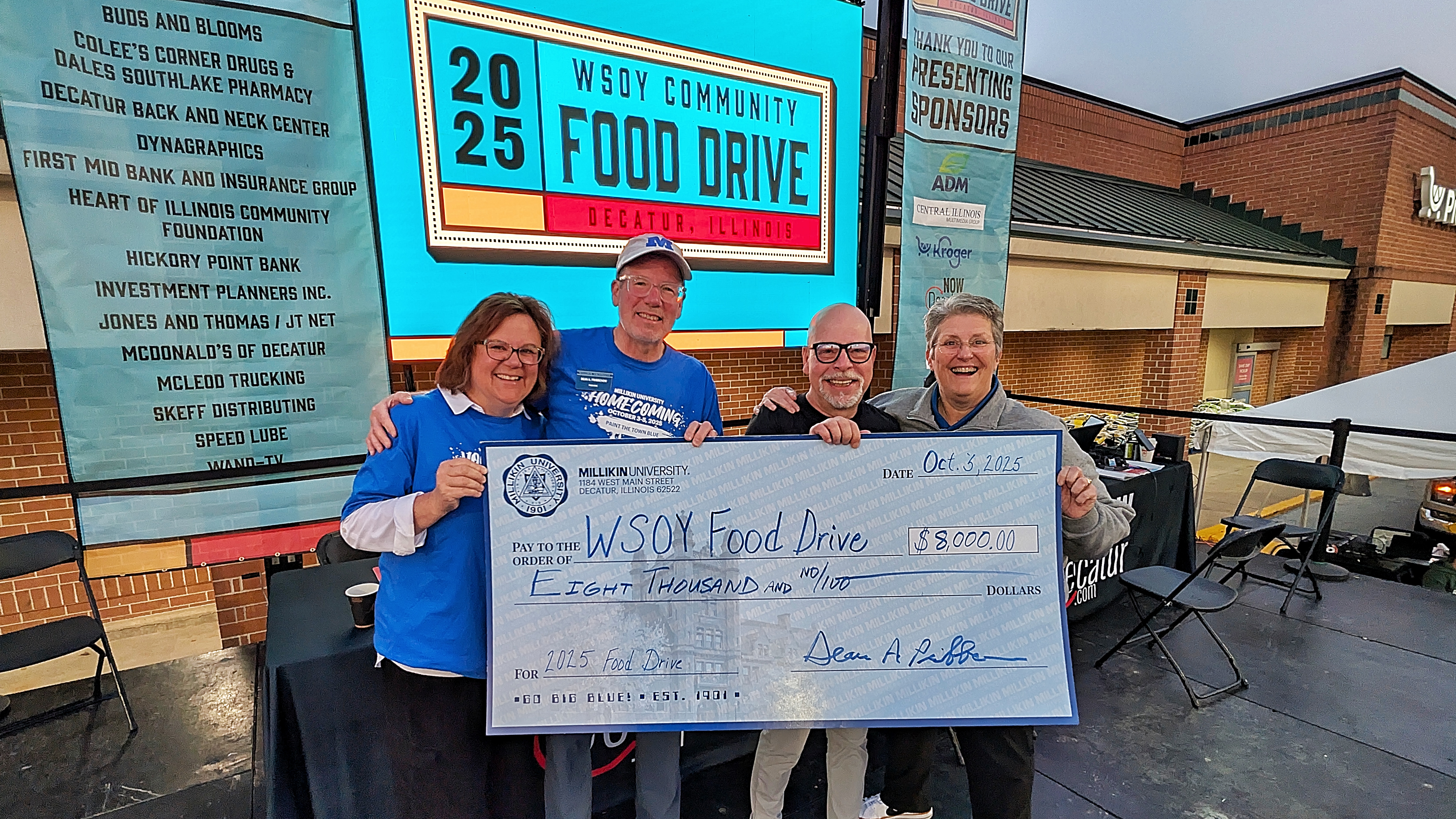 WSOY Food Drive