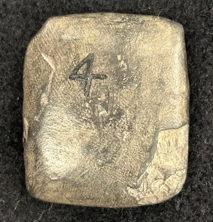 Cuneiform tablet 4, side B