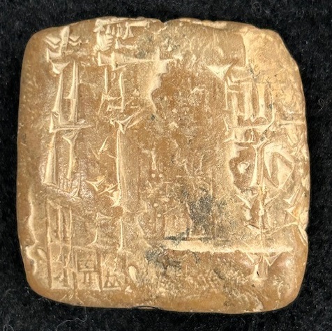 Cuneiform tablet 5, side B