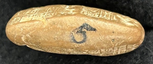 Cuneiform tablet 5, side F