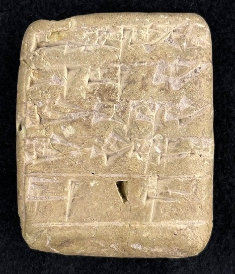 Cuneiform tablet 8, side A