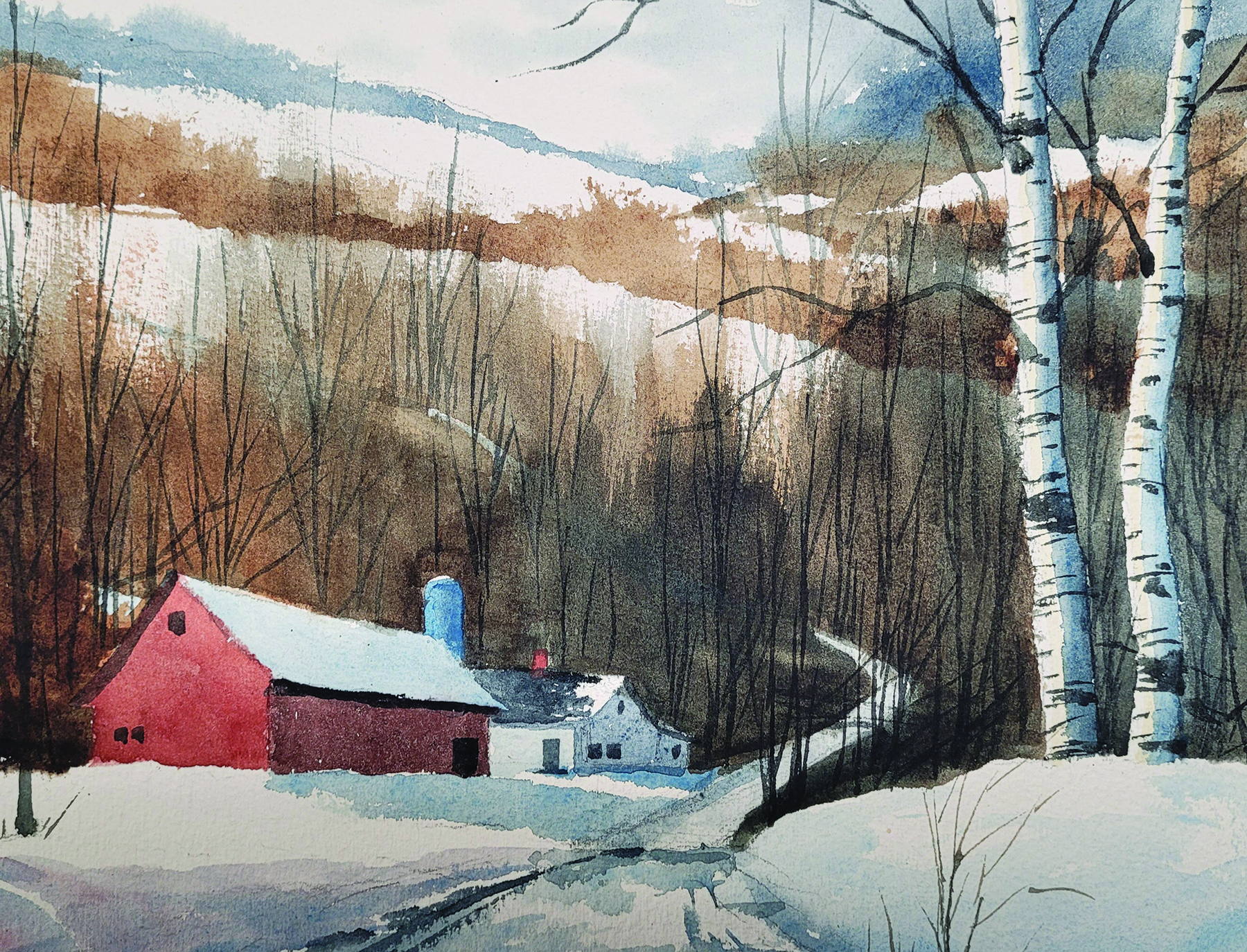 watercolor study