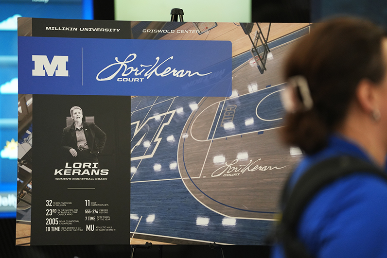 Lori Kerans dedication poster