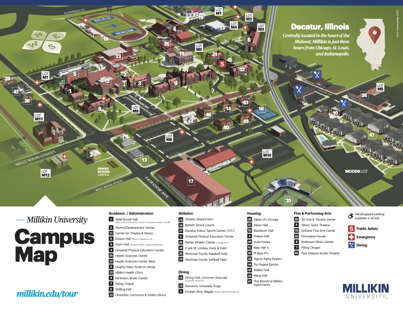 Campus map