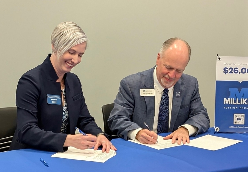Millikin Heartland Articulation Agreement Signing