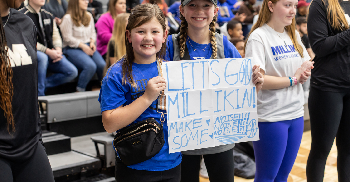 Millikin fans