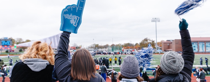 students-cheering