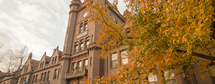 Shilling Hall in Fall