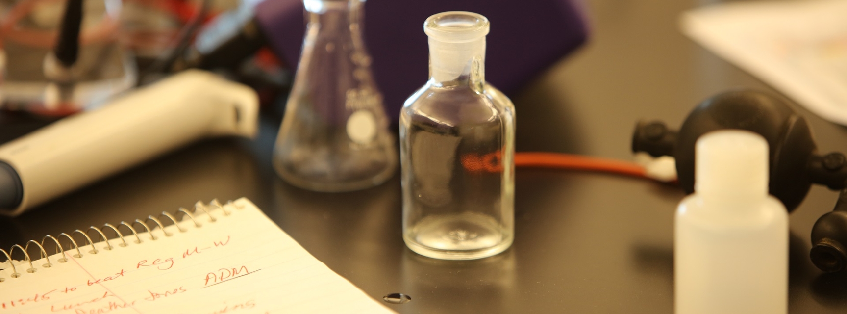 various lab equipment