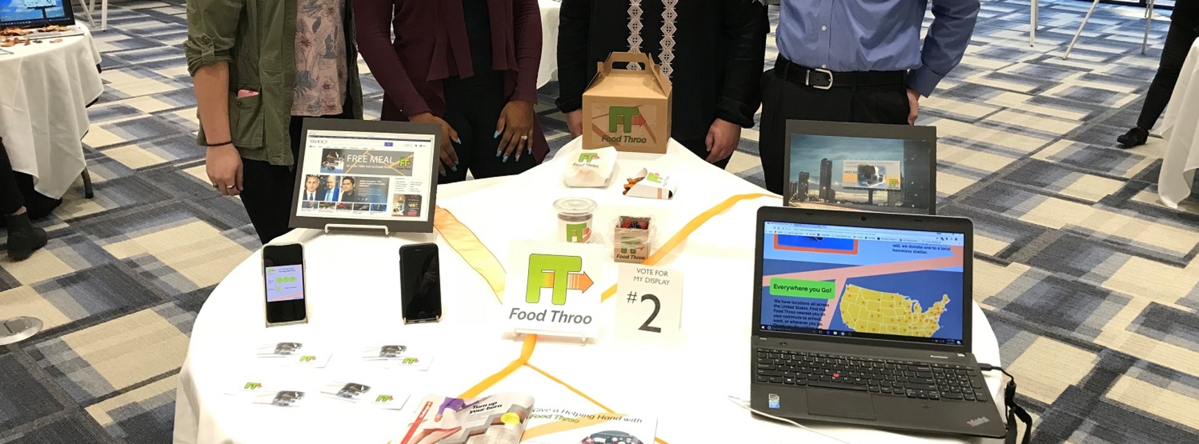 Arts Admin and Tech students presenting