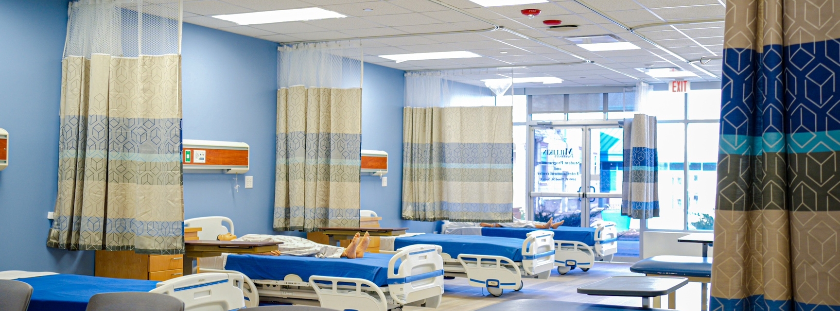 Hospital beds in health sciences center