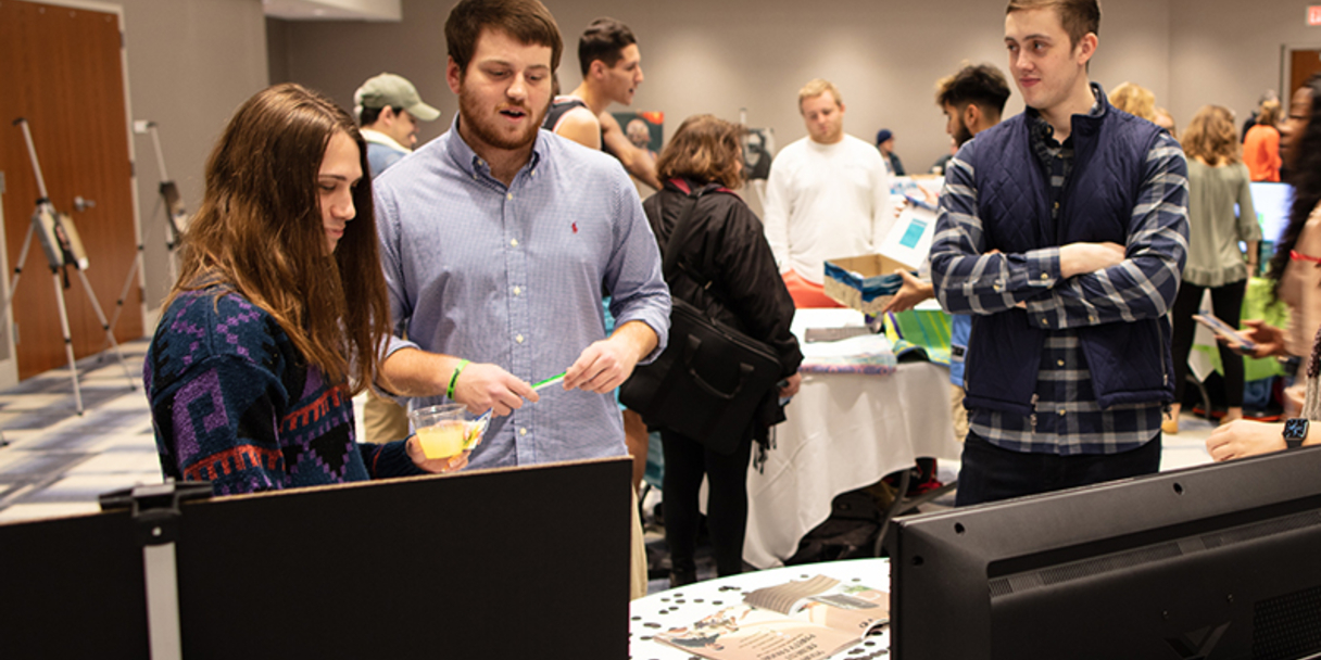 Arts Technology Expo Students