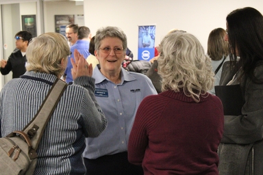 Career Fair attendees