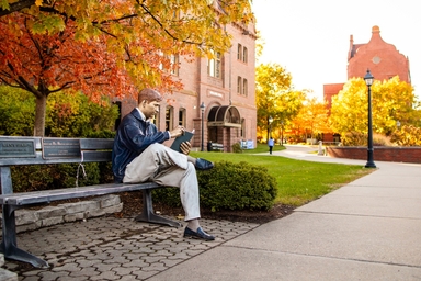 Millikin Bronze Man