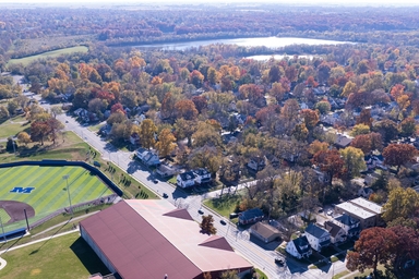 Aerial view of Campus