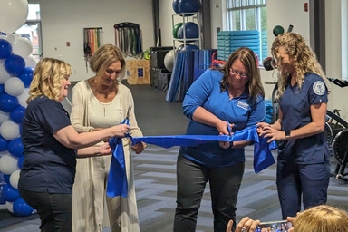 Ribbon cutting