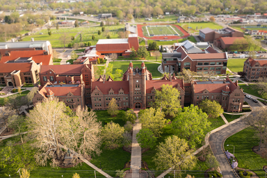 Drone of campus